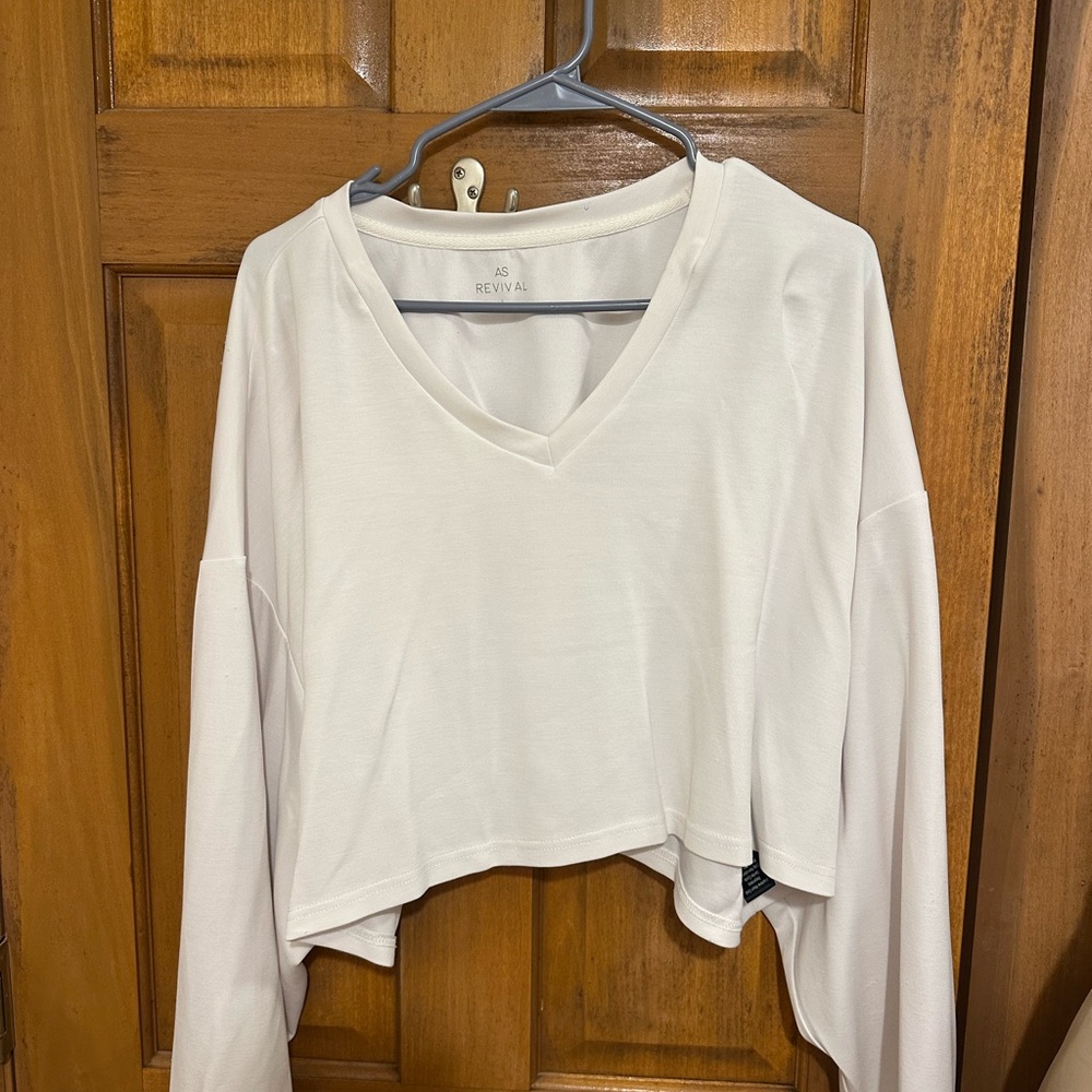 Altar’d State Cropped White Top